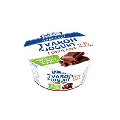 Jihočeský tvaroh s jogurtem a 60% čokoládou 135 g